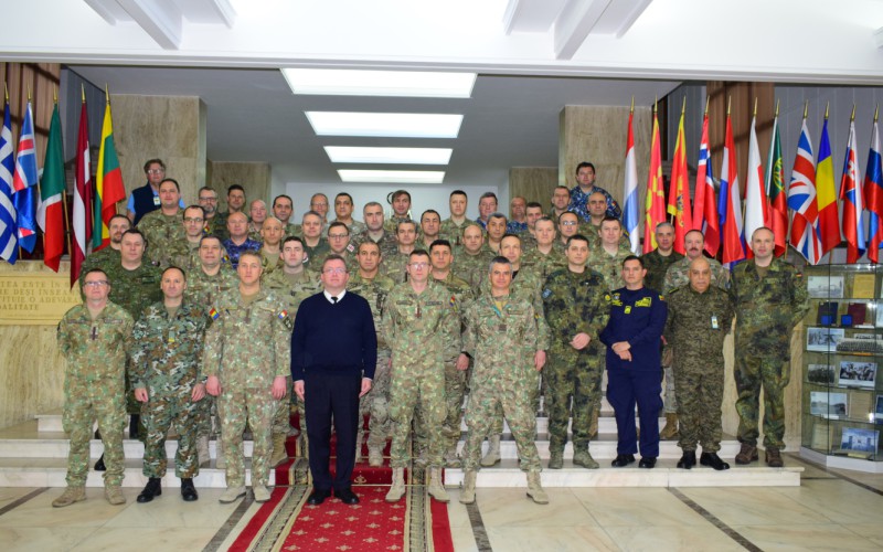 On-going cooperation with NDU Bucharest