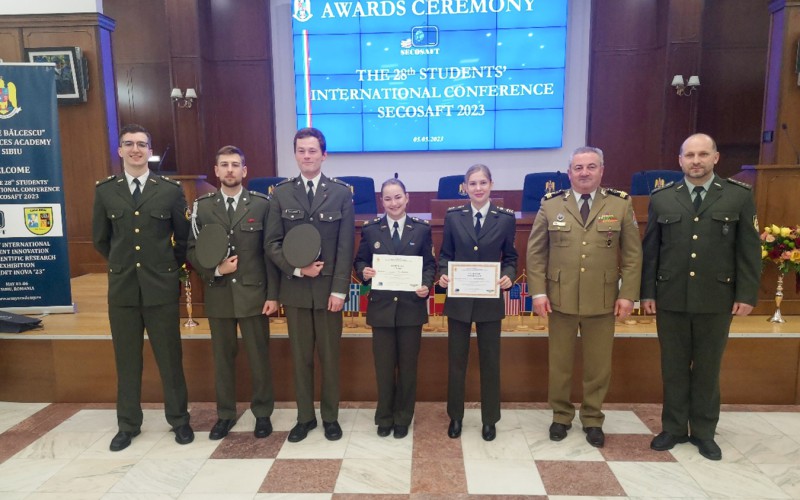 AFA students excellent at the SECOSAFT 2023 conference