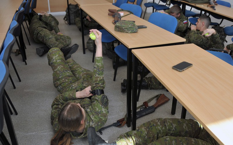 First year cadet military program