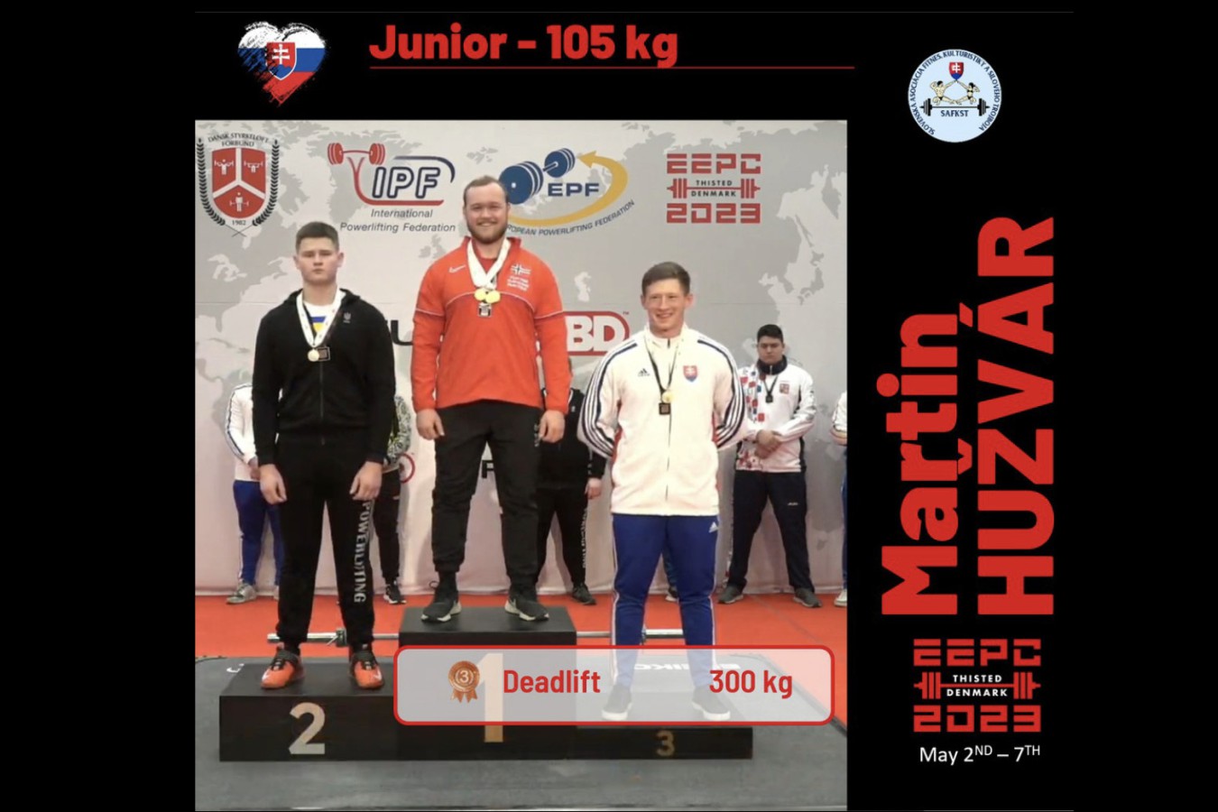 Majstrovstvá Európy v silovom trojboji dorastencov, juniorov, mužov a žien 2023