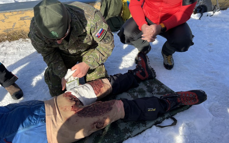 Medzinárodné školenie horských záchranárov