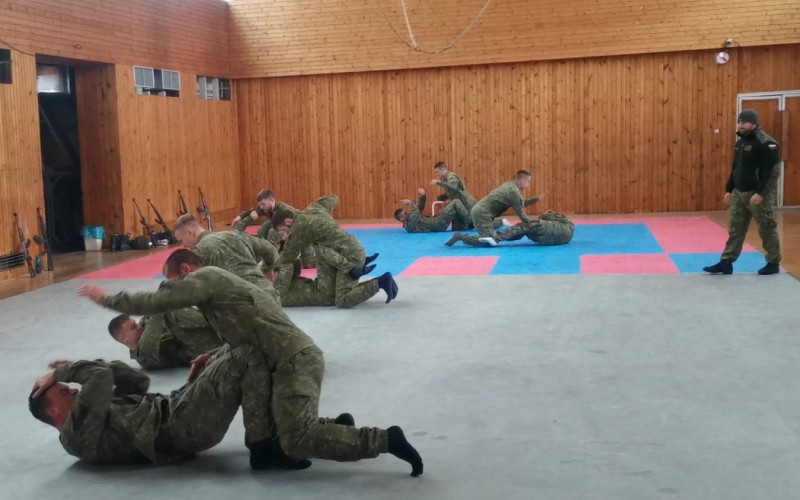 Kadeti získali 1. stupeň kurzu boja zblízka