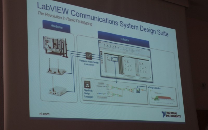 RF Seminár firmy National Instruments na Katedre elektroniky