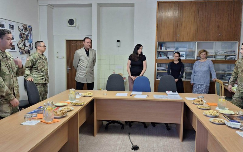 Spolupráca katedry s americkým tímom z Civil Affairs