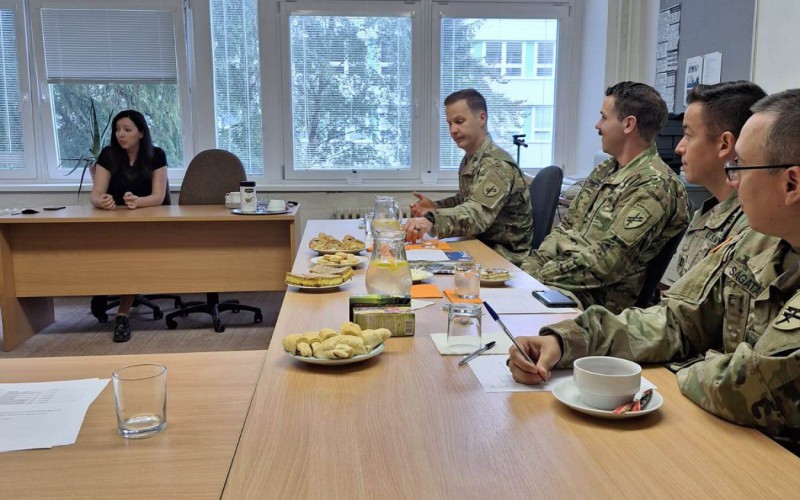 Spolupráca katedry s americkým tímom z Civil Affairs