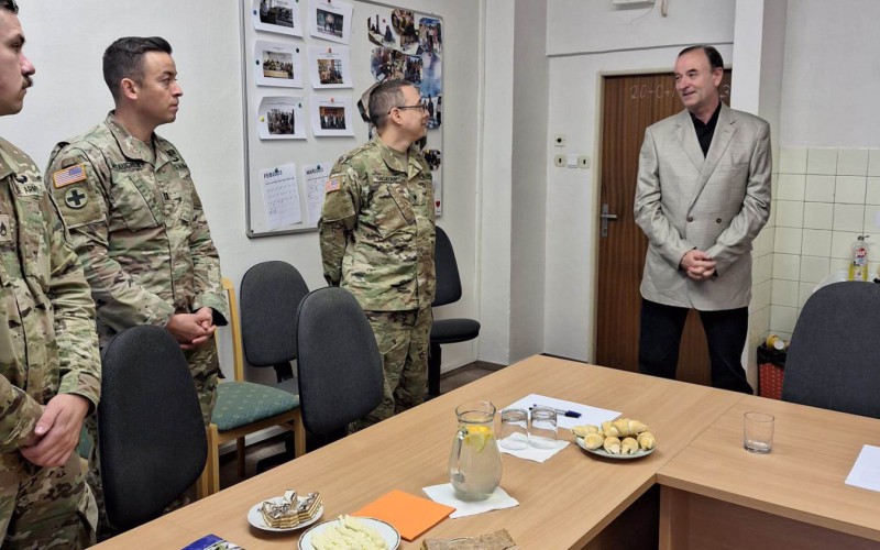 Spolupráca katedry s americkým tímom z Civil Affairs