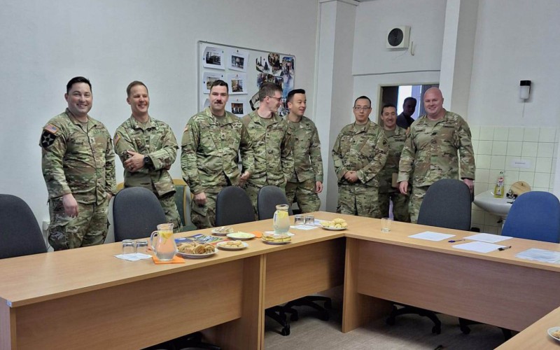 Spolupráca katedry s americkým tímom z Civil Affairs