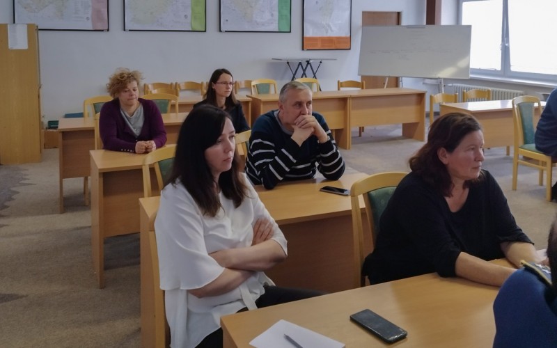 Návšteva zamestnancov sekcie ľudských zdrojov MO SR v AOS