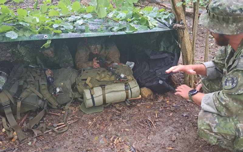 Sústredený poľný výcvik 1. ročníka