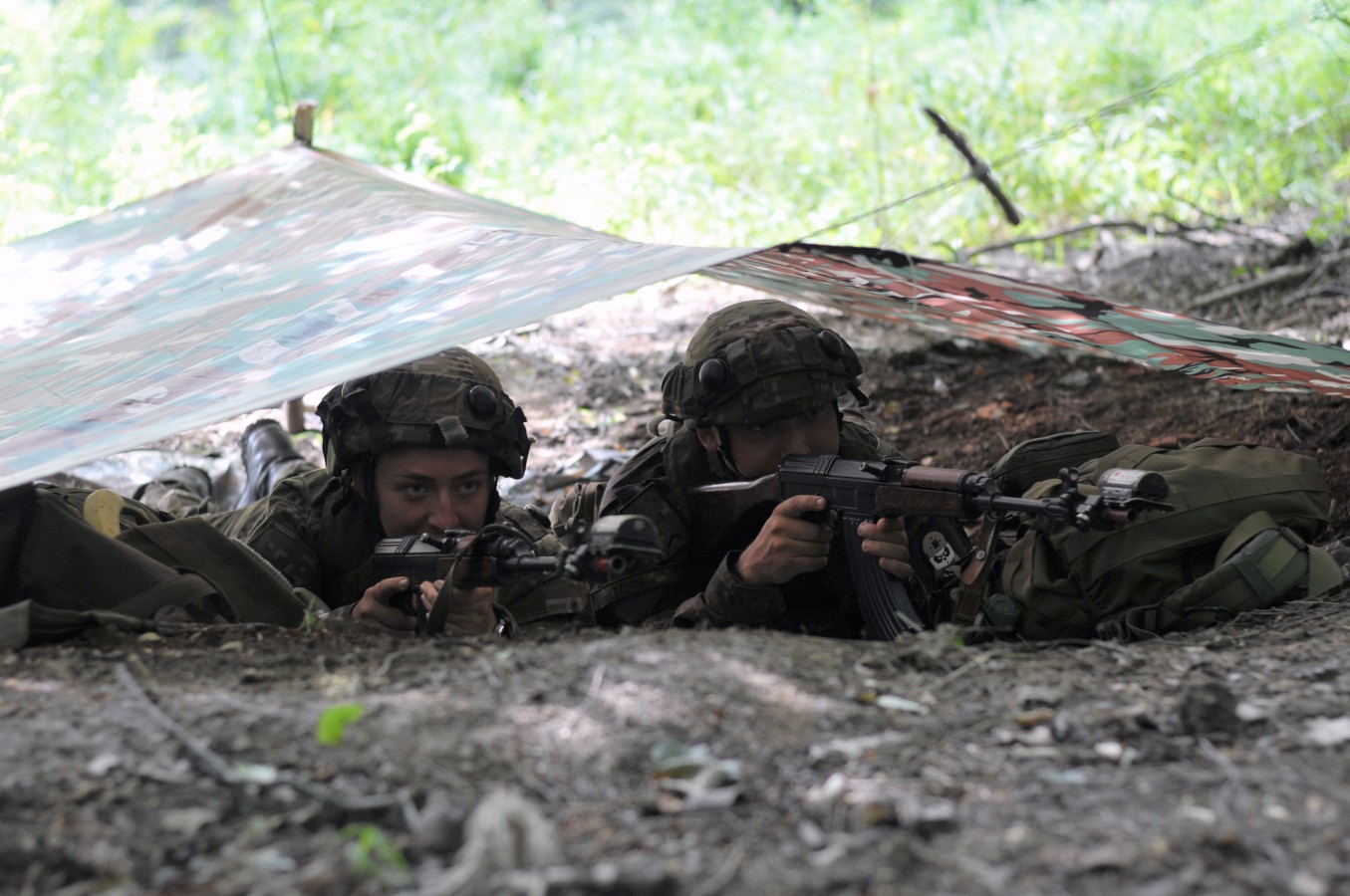 Sústredený poľný výcvik 1. ročníka