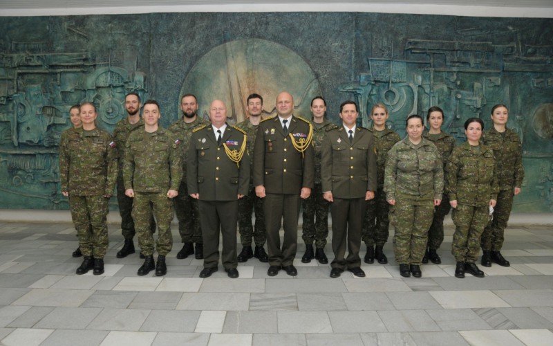 Ukončenie 26. DKAVŠ pre odbornosť vojenské zdravotníctvo