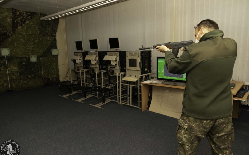 Strelecký výcvik na Simulačnom centre AOS