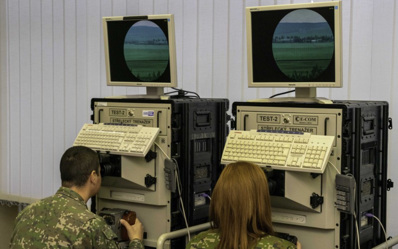 Strelecký výcvik na Simulačnom centre AOS