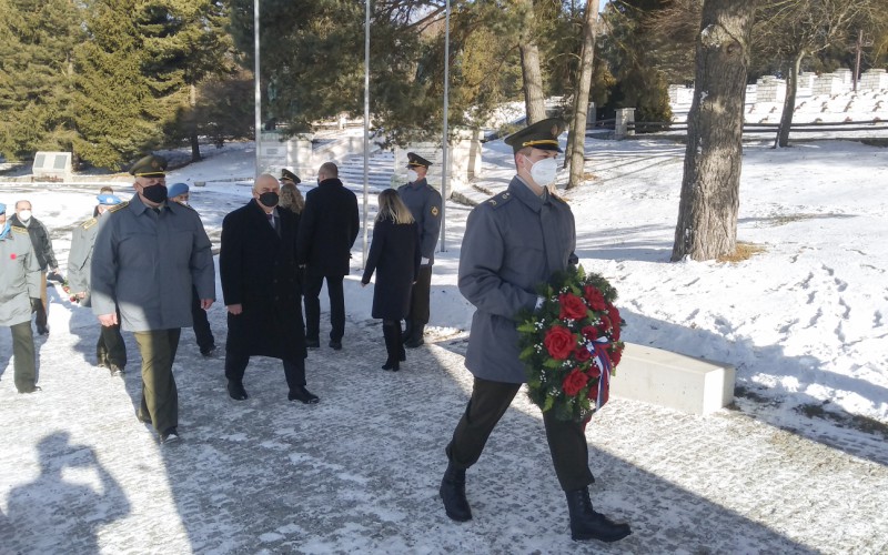 Spomienka na obete leteckého nešťastia pri obci Hejce