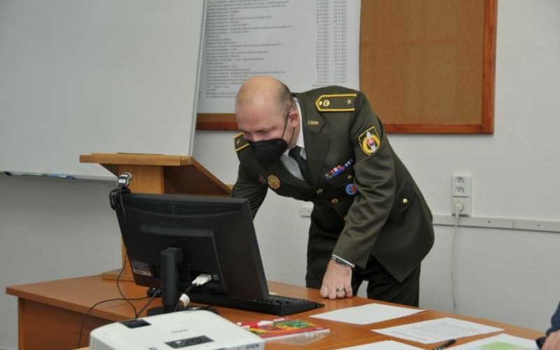 Final theses defenses and completion of the 19th Advanced Command and Staff Course, December 14th - 16th 2021