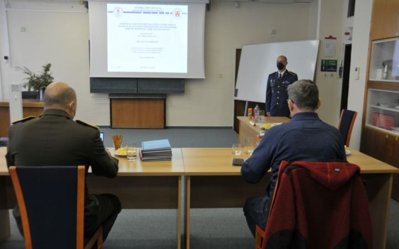 Final theses defenses and completion of the 19th Advanced Command and Staff Course, December 14th - 16th 2021