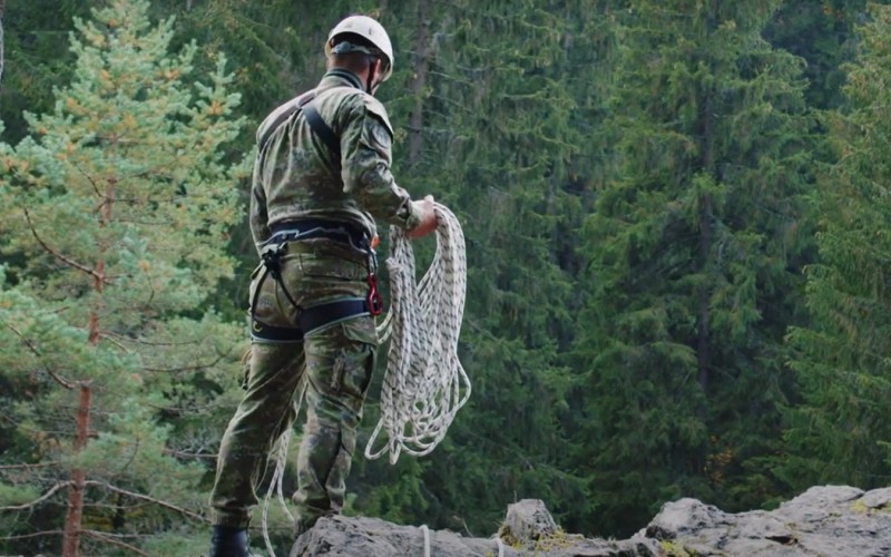 Military-practical climbing, November 22nd 2022