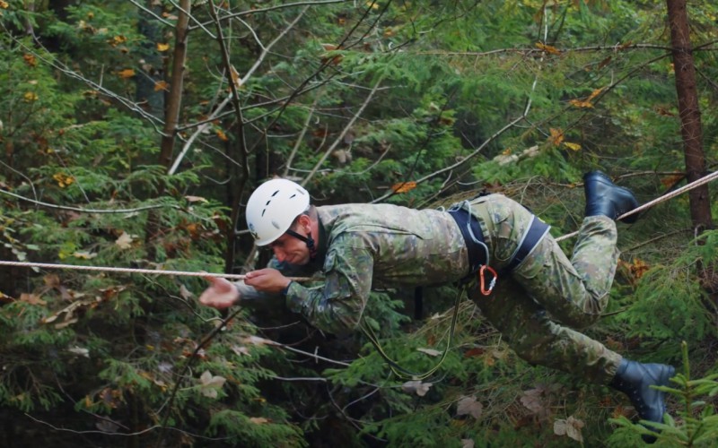 Military-practical climbing, November 22nd 2022