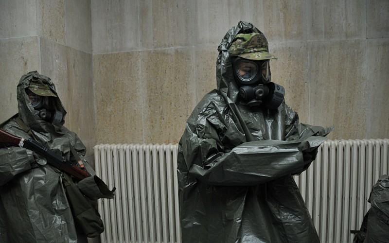 Military cadet program - Radiation, chemical and biological protection, December 6th 2022