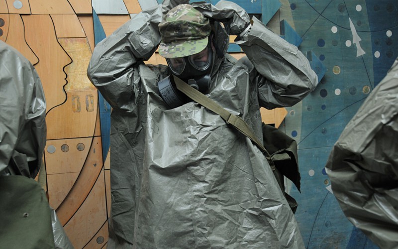 Military cadet program - Radiation, chemical and biological protection, December 6th 2022