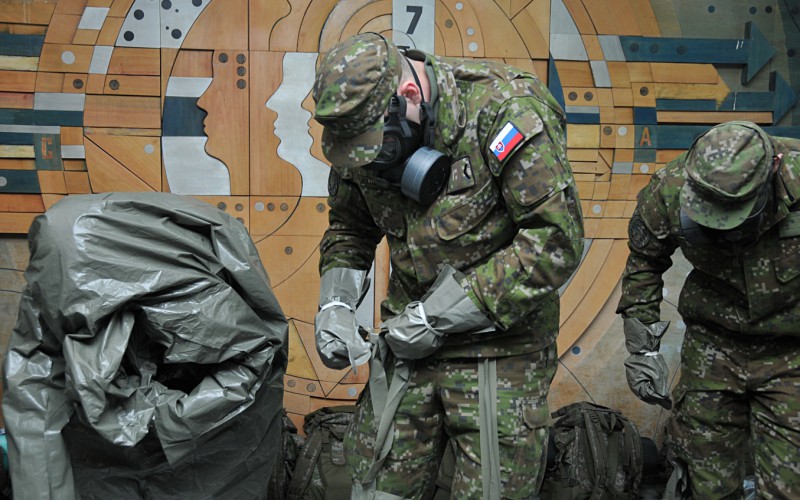 Military cadet program - Radiation, chemical and biological protection, December 6th 2022