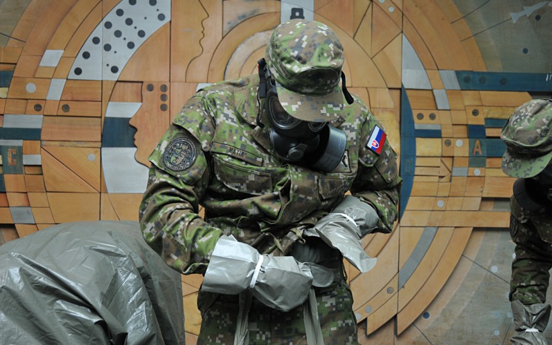 Military cadet program - Radiation, chemical and biological protection, December 6th 2022