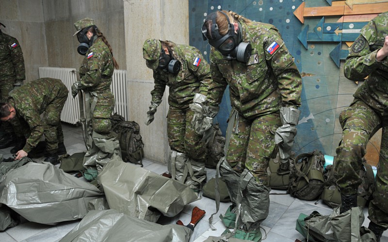 Military cadet program - Radiation, chemical and biological protection, December 6th 2022