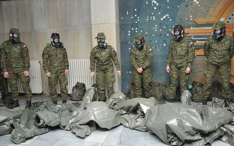 Military cadet program - Radiation, chemical and biological protection, December 6th 2022