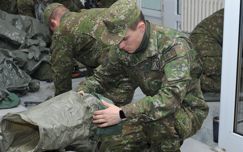 Military cadet program - Radiation, chemical and biological protection, December 6th 2022