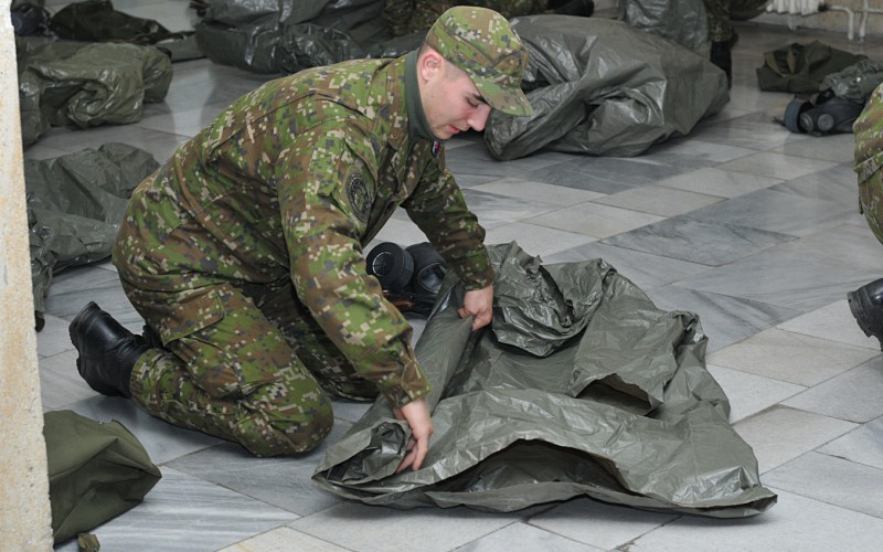 Military cadet program - Radiation, chemical and biological protection, December 6th 2022