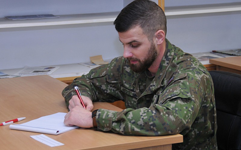 Final exams of 29th University Graduates Officers’ Course, December 6th - 7th 2022