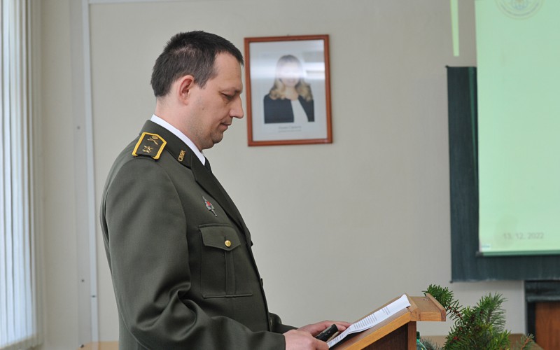 Defenses of final theses - Advanced Command and Staff Course, December 13th - 15th 2022