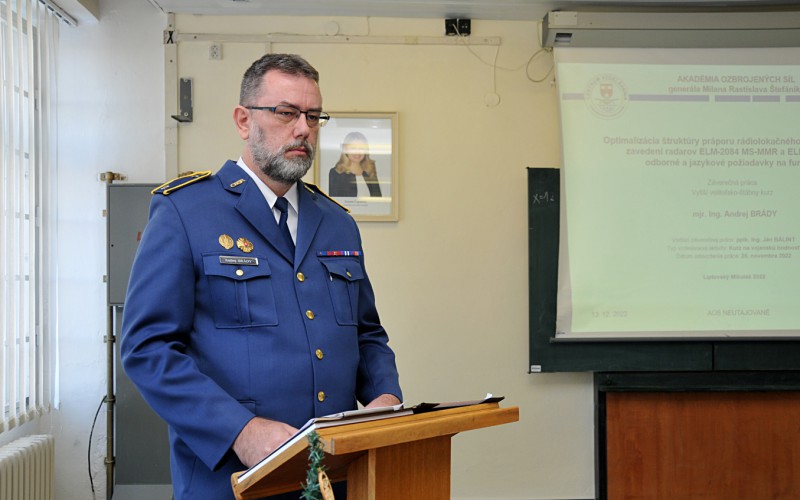 Defenses of final theses - Advanced Command and Staff Course, December 13th - 15th 2022