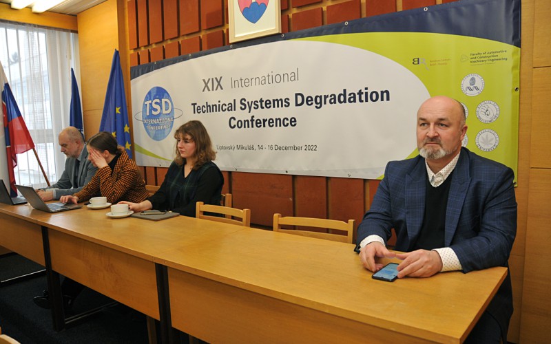 International conference "Degradation of technical systems", December 14th - 16th 2022