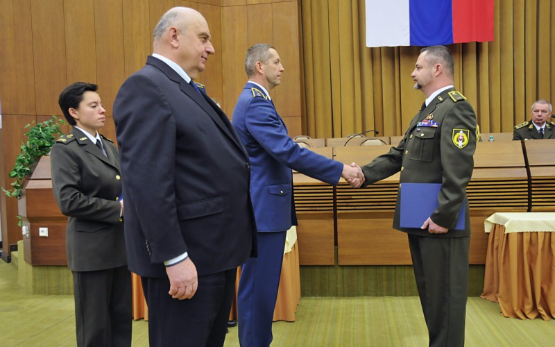 Slávnostné ukončenie 20. vyššieho veliteľsko-štábneho kurzu (20. VVŠK), 16. 12. 2022