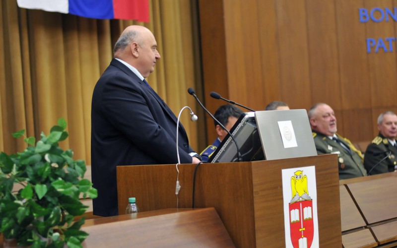 Slávnostné ukončenie 20. vyššieho veliteľsko-štábneho kurzu (20. VVŠK), 16. 12. 2022