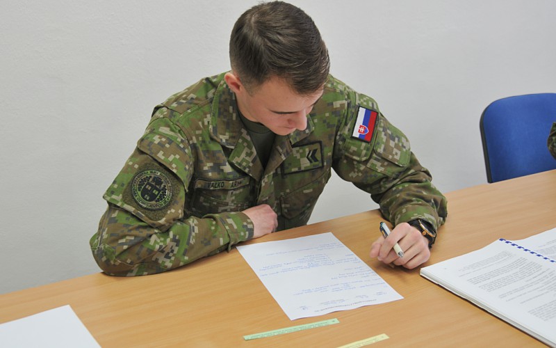 Military program of cadets – exams, February 1st 2023