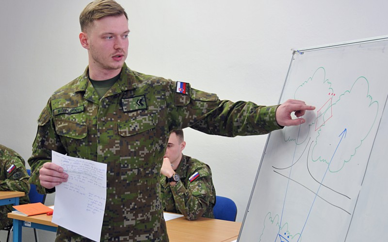 Military program of cadets – exams, February 1st 2023