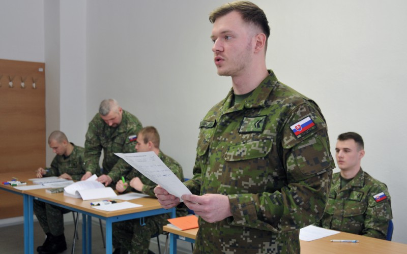 Military program of cadets – exams, February 1st 2023