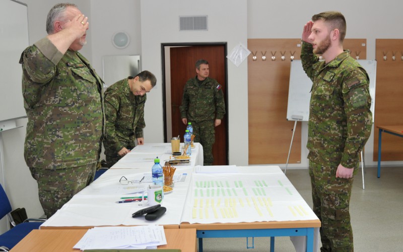 Military program of cadets – exams, February 1st 2023