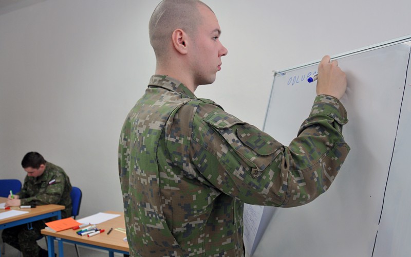 Military program of cadets – exams, February 1st 2023