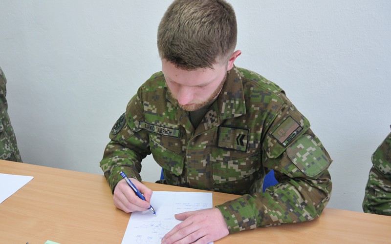 Military program of cadets – exams, February 1st 2023