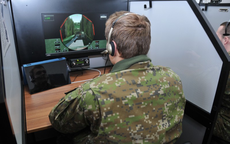 Military program of cadets - simulation centre, February 2nd 2023