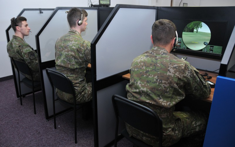 Military program of cadets - simulation centre, February 2nd 2023