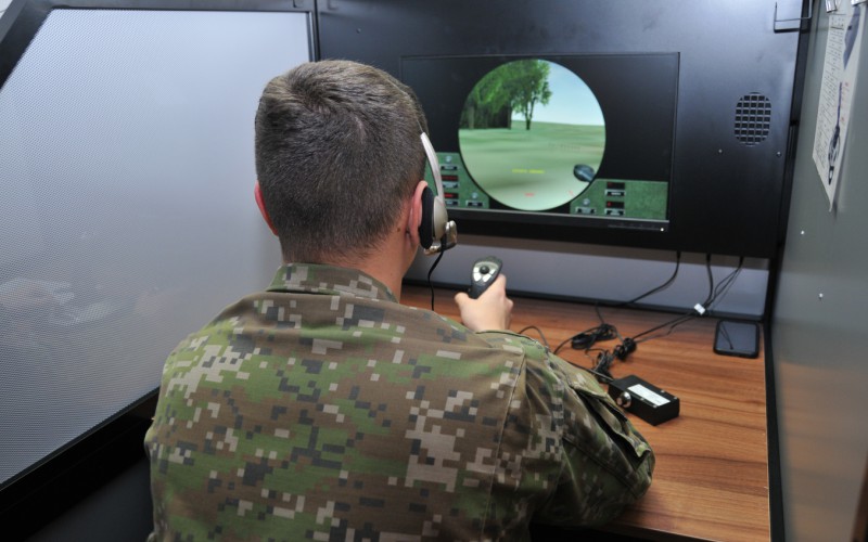 Military program of cadets - simulation centre, February 2nd 2023