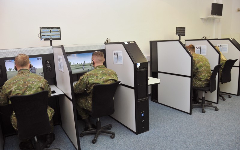Military program of cadets - simulation centre, February 2nd 2023