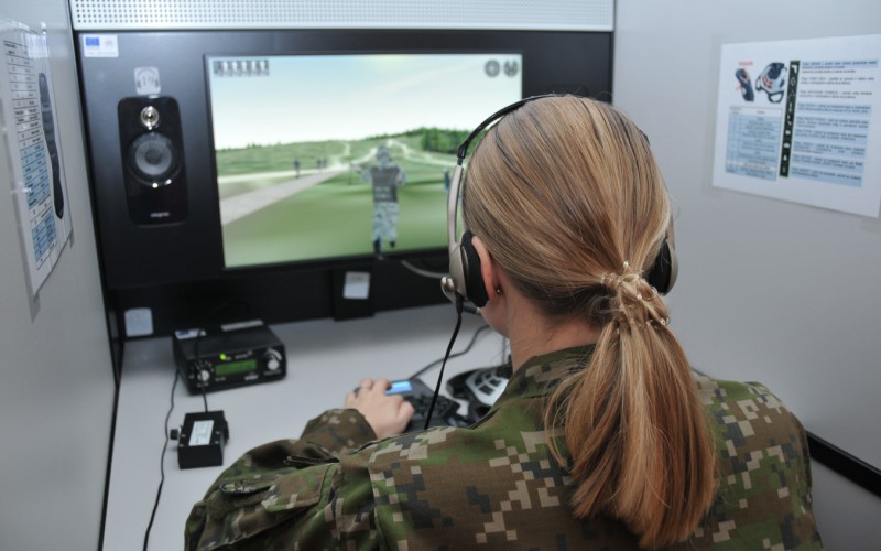 Military program of cadets - simulation centre, February 2nd 2023