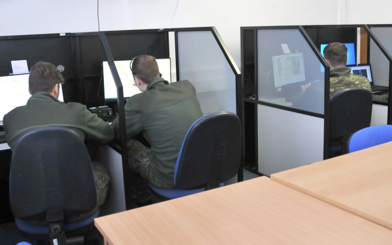 Military program of cadets - simulation centre, February 2nd 2023