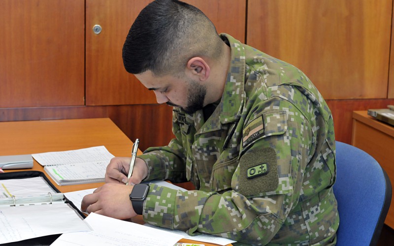 Final exams of members of the 29th University Graduates Officers’ Course, February 8th 2023