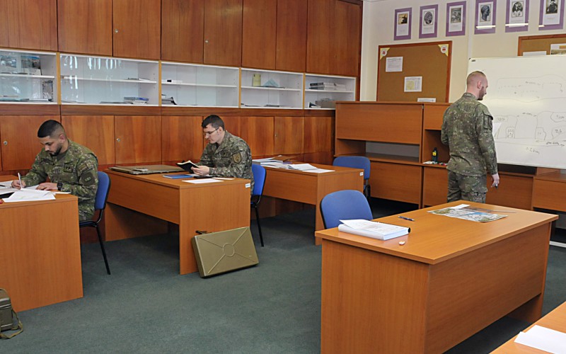 Final exams of members of the 29th University Graduates Officers’ Course, February 8th 2023
